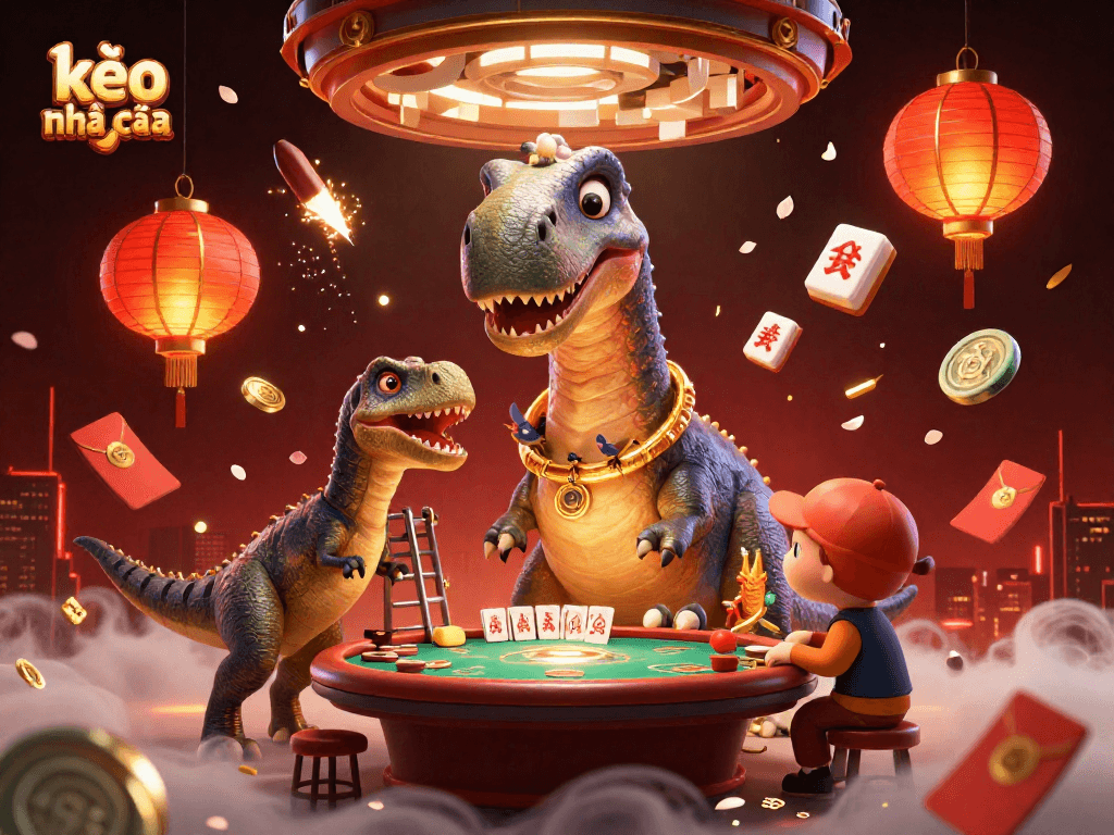 Engage in thrilling kèo nhà cái action with vibrant 3D casino characters and games.