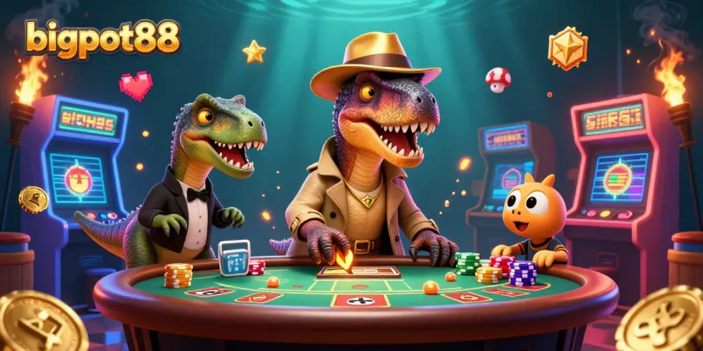 Pemain bigpot88 mencuri perhatian di meja blackjack dengan efek menakjubkan dan elemen perjudian fantastis.