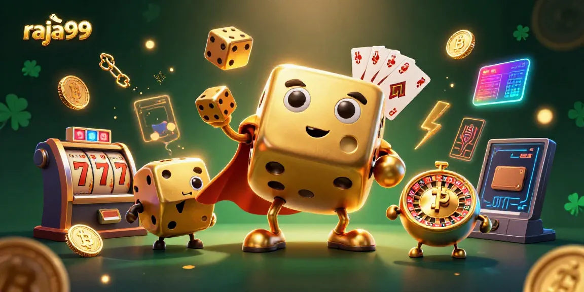 Engage in thrilling gameplay with raja99, featuring dynamic slots and neon crypto elements.