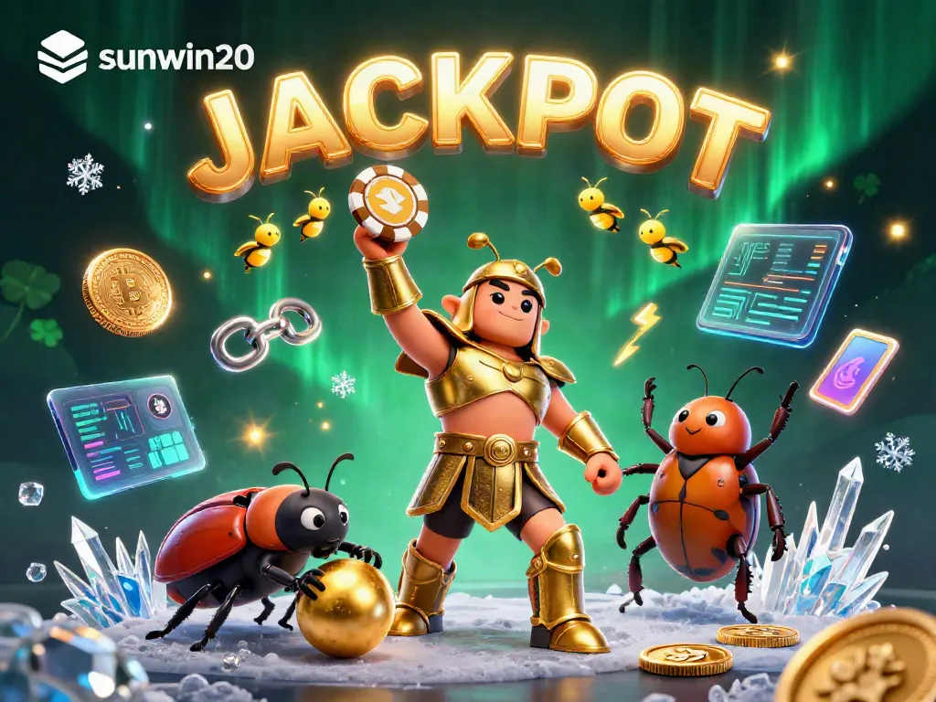 Experience thrilling gameplay with sunwin20's online casino, featuring vibrant characters and dynamic symbols.