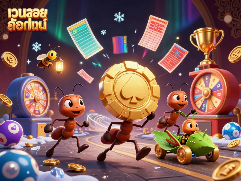 ซื้อลอตเตอรี่ผ่านเว็บหวยออนไลน์ กับทีมตัวละครการ์ตูน 3D และบรรยากาศสวยงาม