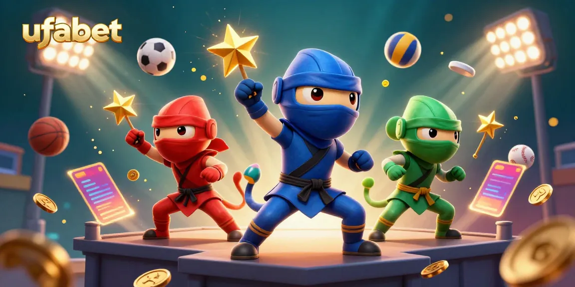 การวางเดิมพันชัยชนะกับ ufabet ในภาพที่มีตัวละครนินจาอย่างมีชีวิตชีวา
