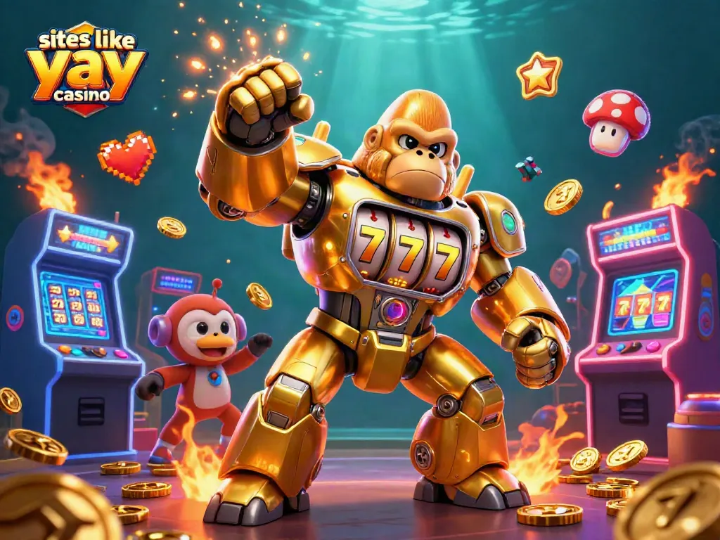 Experience thrilling gameplay at sites like yay casino with exciting slot machines and arcade elements.