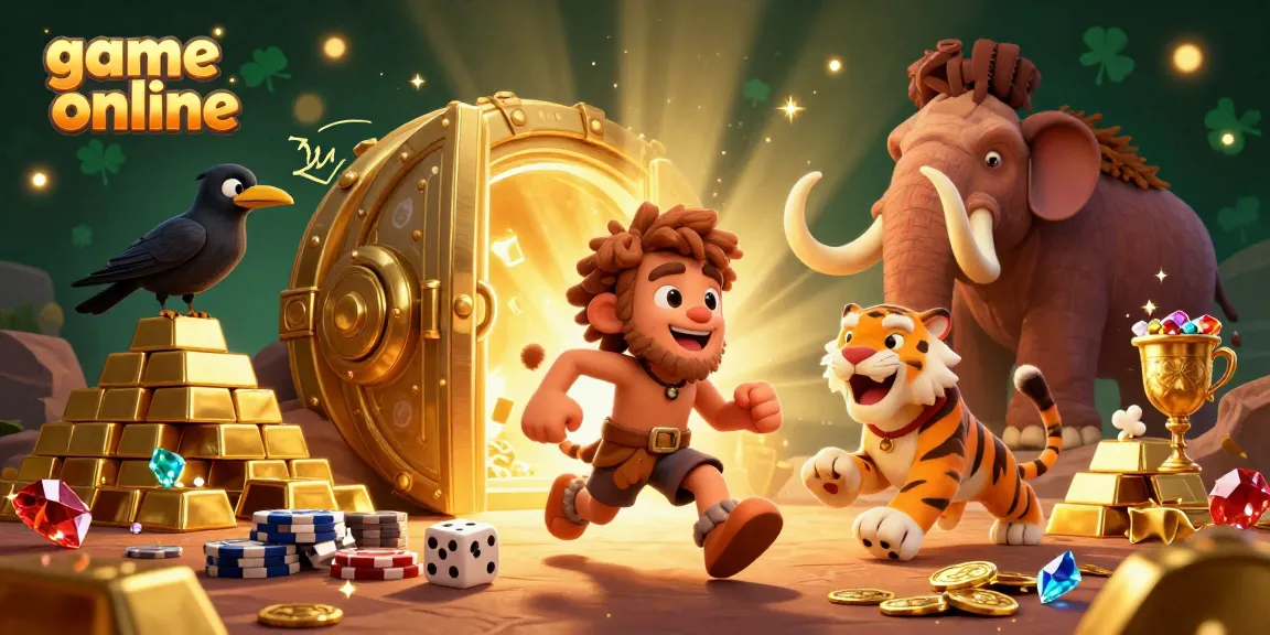 Engage with exciting game online experiences through this vibrant casino scene featuring unique characters.