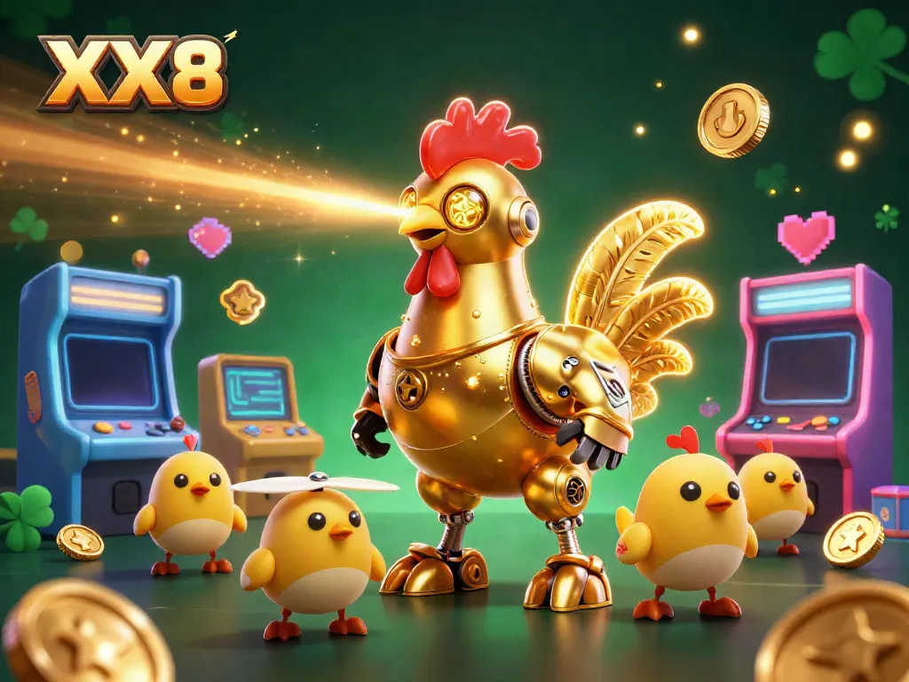 Experience the excitement of XX8 with vibrant gaming visuals and dynamic characters.