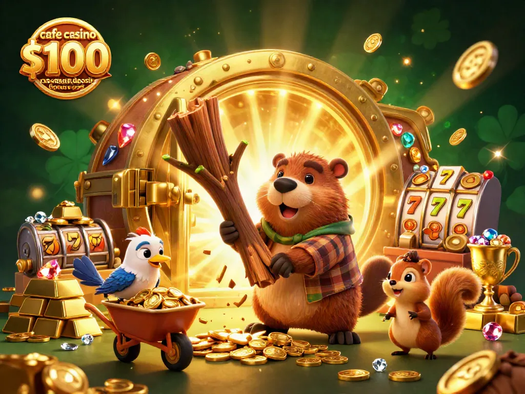 Win big with the cafe casino $100 no deposit bonus code as playful characters collect riches!