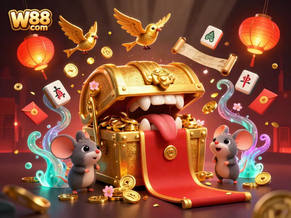 Engage with thrilling games at W88 com where lucky red envelopes and golden treasures await!