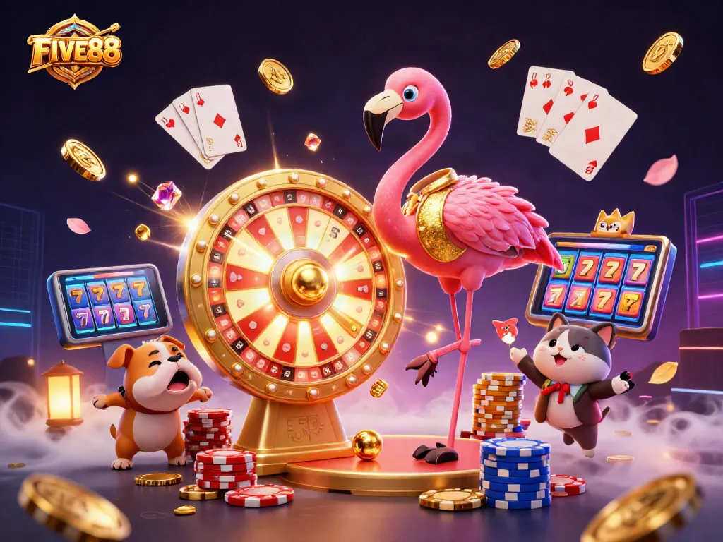Engage with FIVE88's thrilling gaming experience and exciting prizes at the casino!