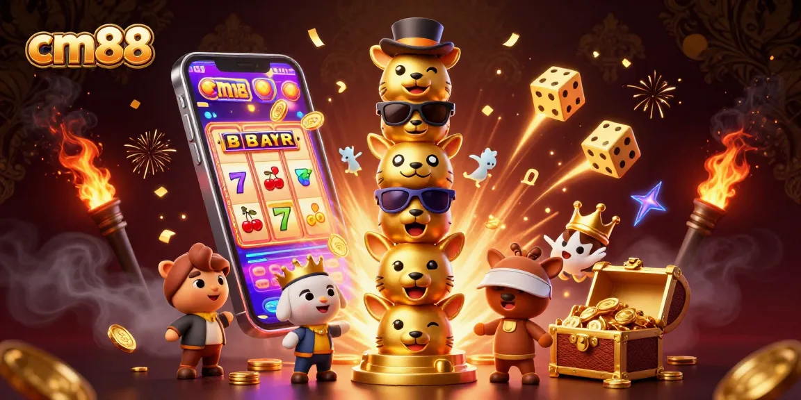 Experience exhilarating wins at cm88 with vibrant casino games and dynamic jackpot visuals.