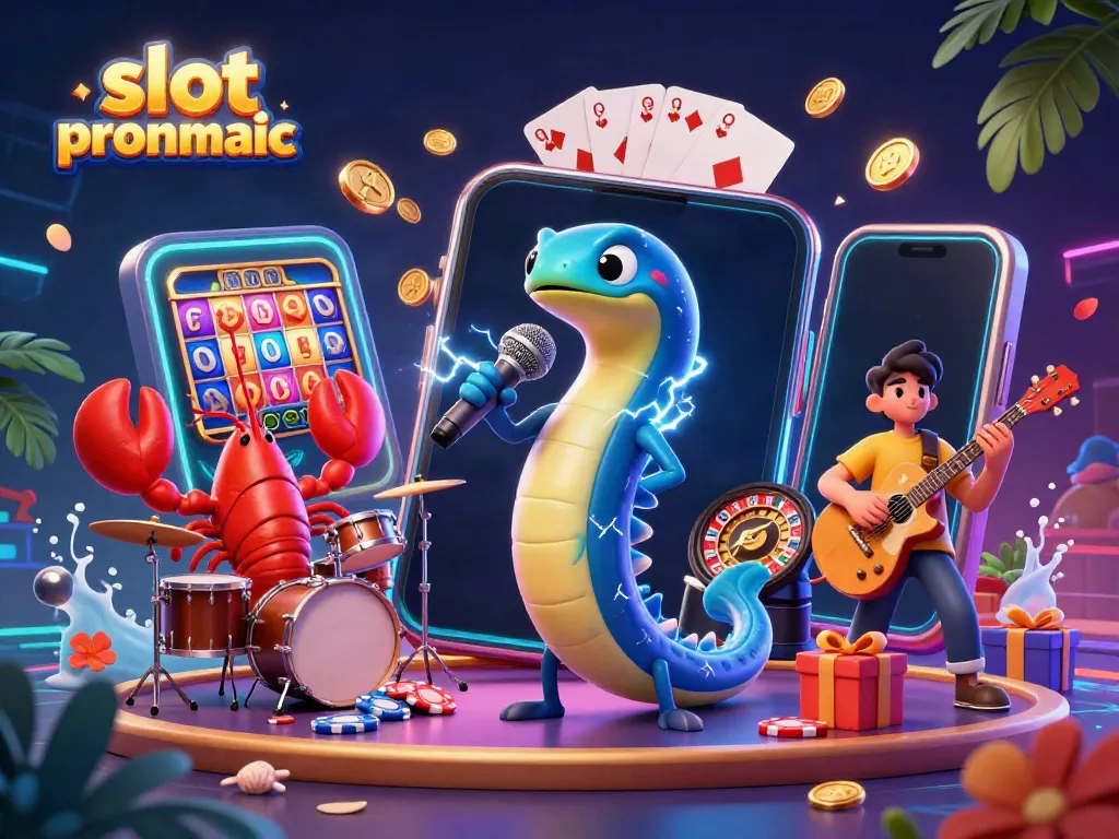 Experience thrilling slot pragmatic games with vibrant characters in an underwater casino.